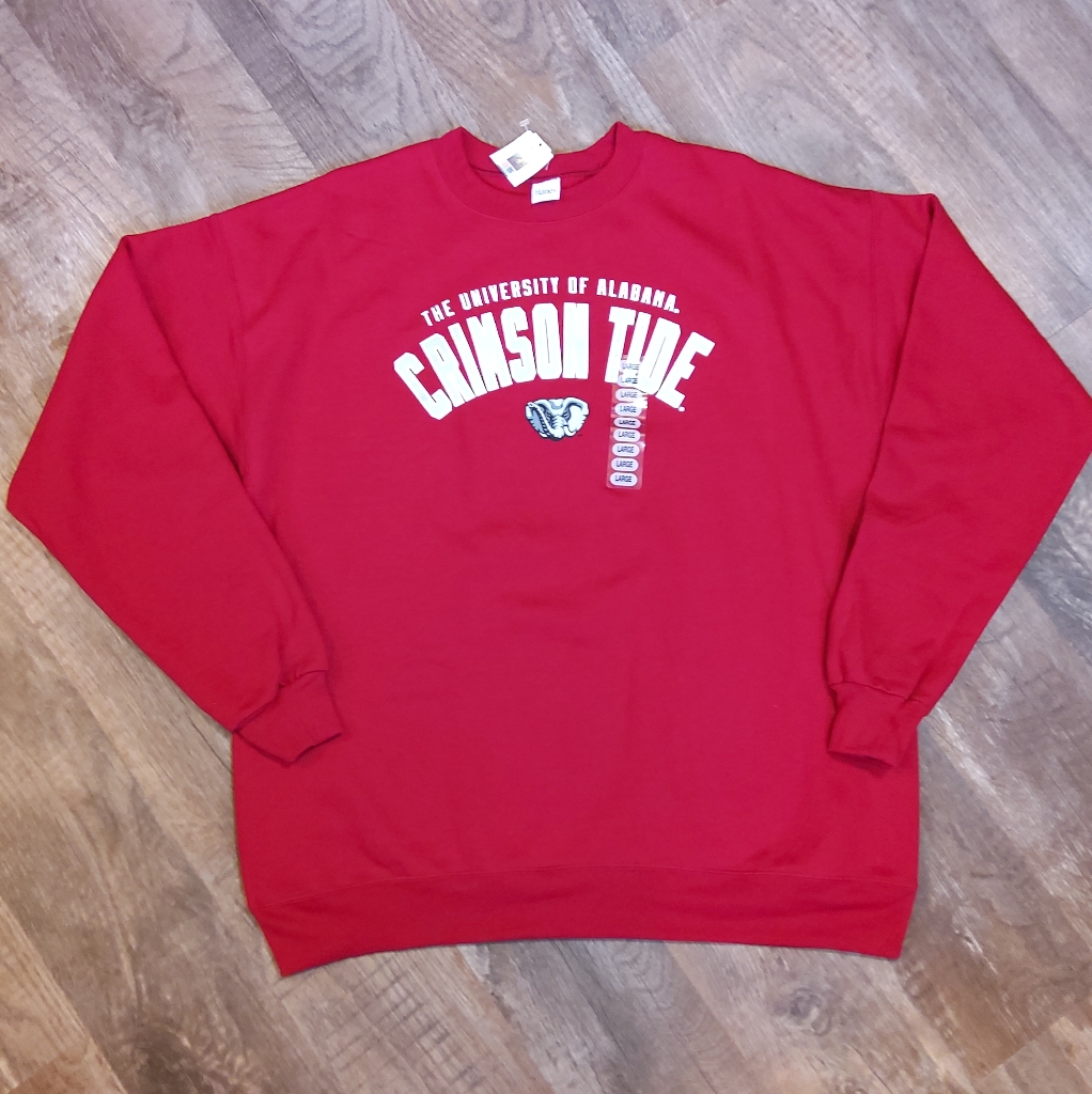 Ncaa Alabama Crimson Tide Sweatshirt Nwt  Large